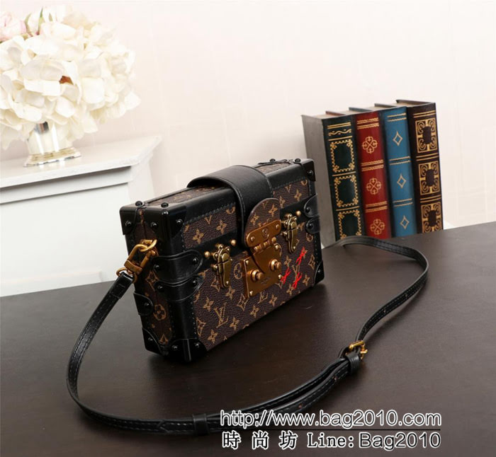 LV路易威登 原版品質 時尚潮流 PETITE MALLE 手袋 M94219  Bhq1168